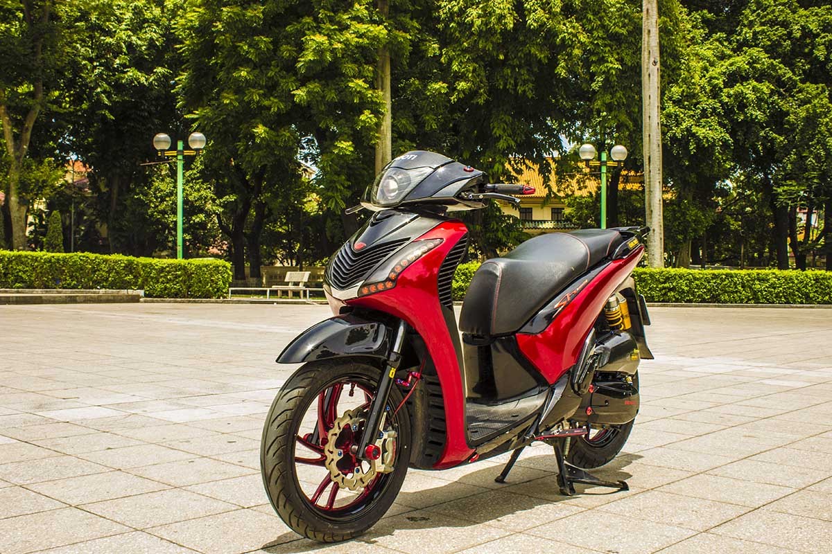 Honda SH 150i do gan 100 trieu cua dan choi Ha Thanh-Hinh-2